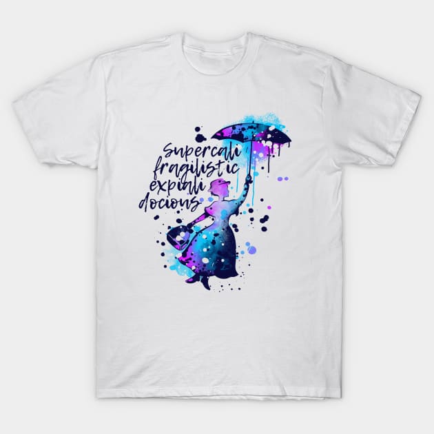 Mary watercolor T-Shirt by NemiMakeit